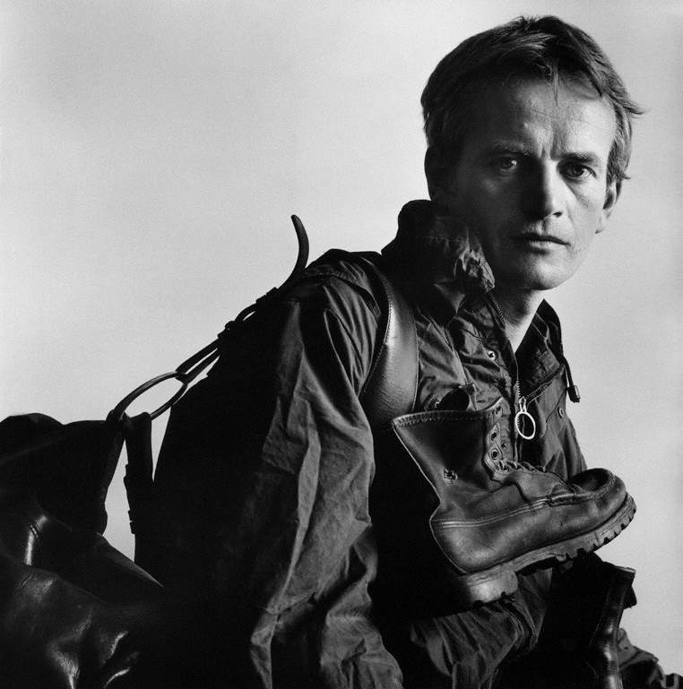 Retrato fotográfico de Bruce Chatwin