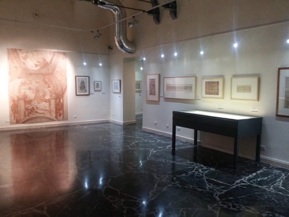 La prima sala di "Alla luce di Roma"