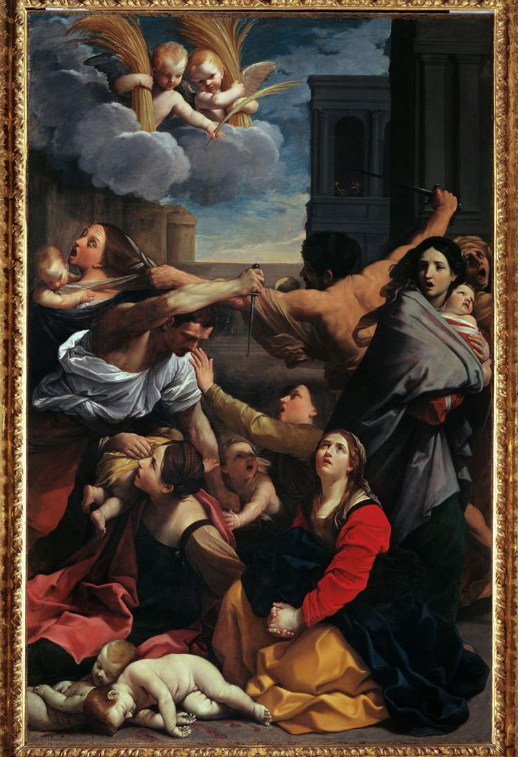 Guido Reni's The Slaughter of the Innocents on its way to Aosta
