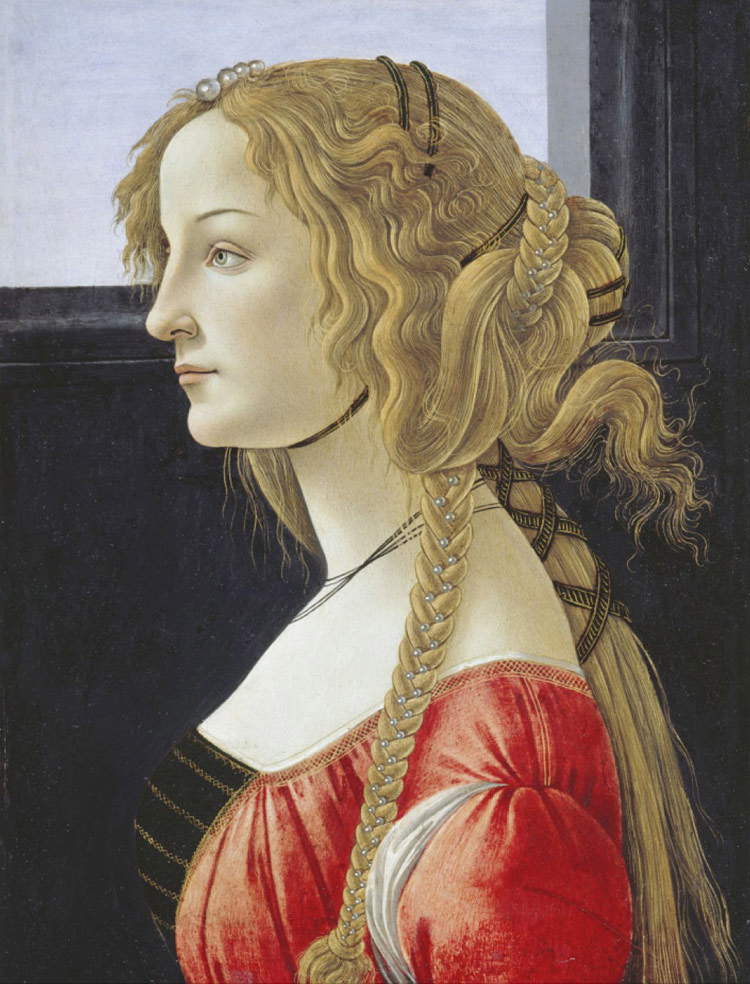 Sandro Botticelli, Bildnis einer Dame, Berlin