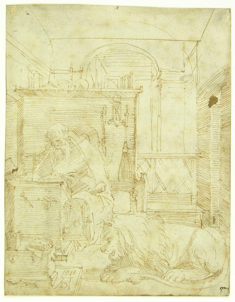 Albrecht Dürer, San Girolamo nello studio