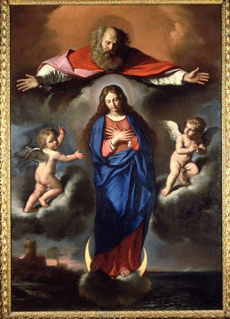 Guercino, Immacolata Concezione