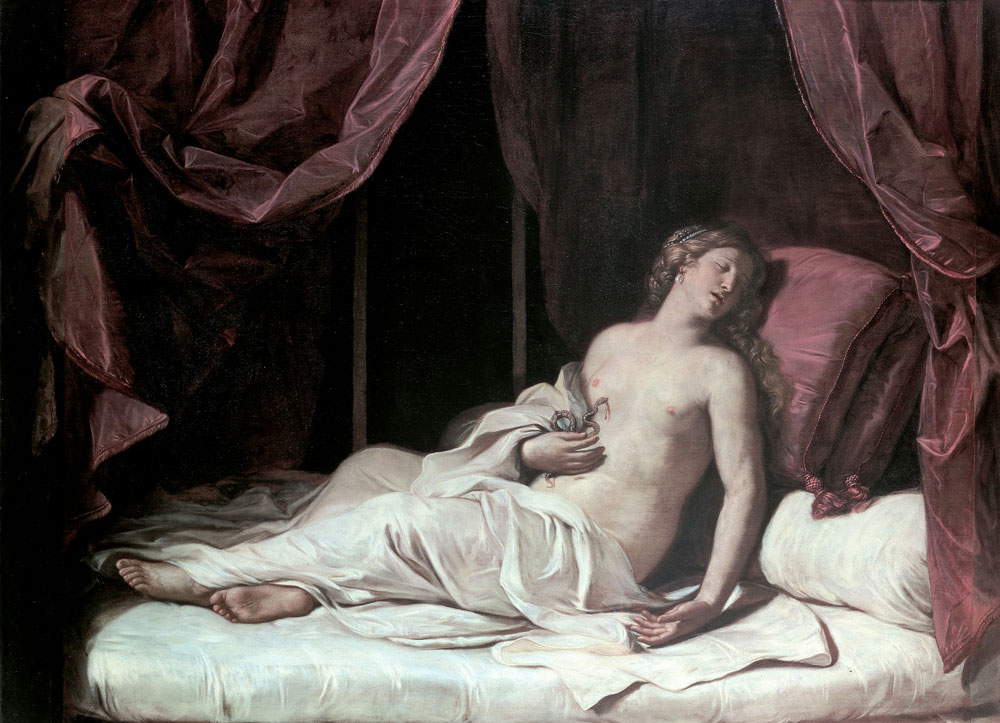 Guercino, Morte di Cleopatra