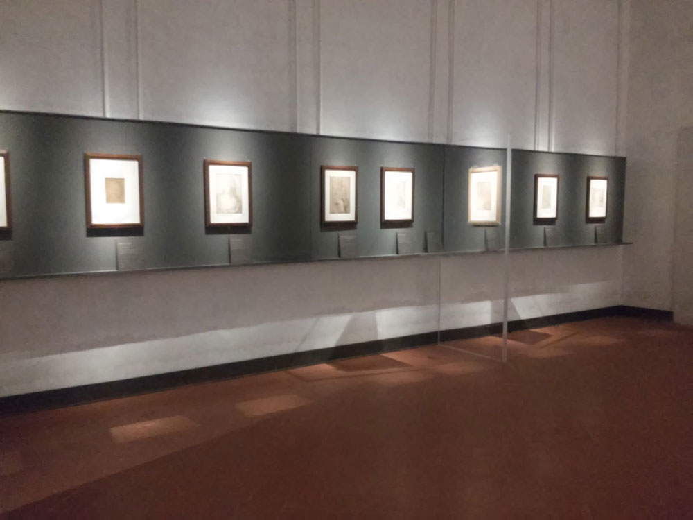 Mostra di Plautilla Nelli: la sala dei disegni