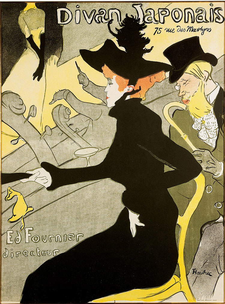 Henri de Toulouse-Lautrec, Divan Japonais