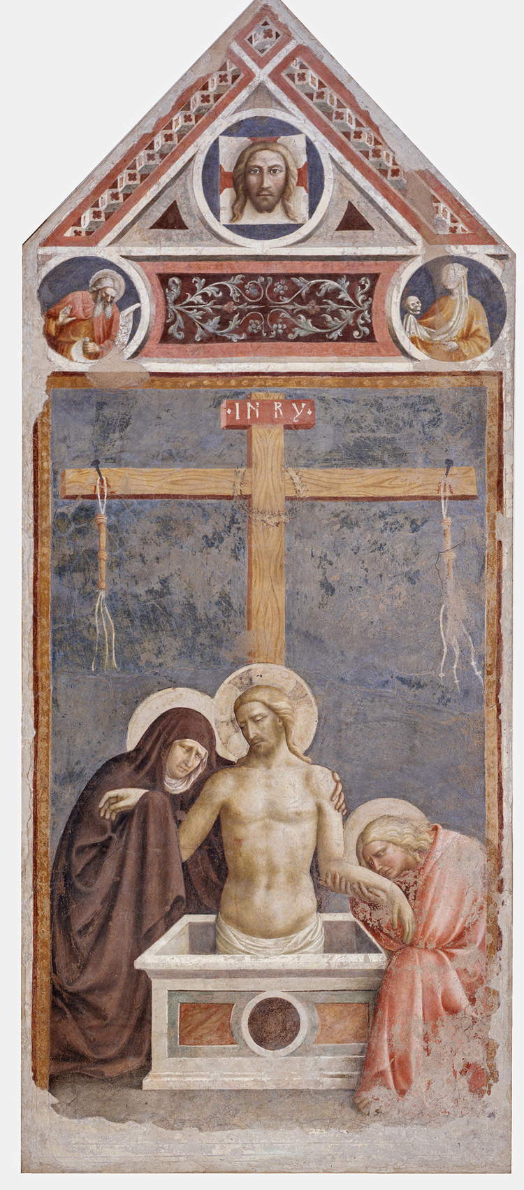 Masolino da Panicale, Cristo in pietà