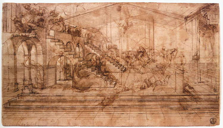 Leonardo da Vinci, Adorazione dei Magi