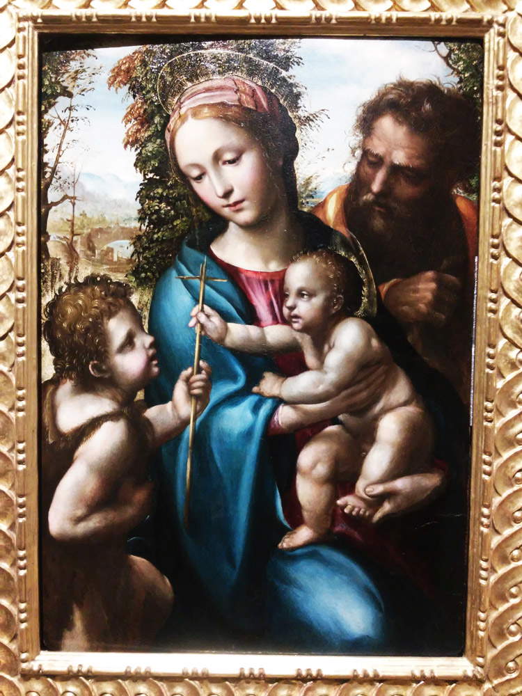 Giovanni Antonio Bazzi detto il Sodoma, Sacra Famiglia con san Giovannino