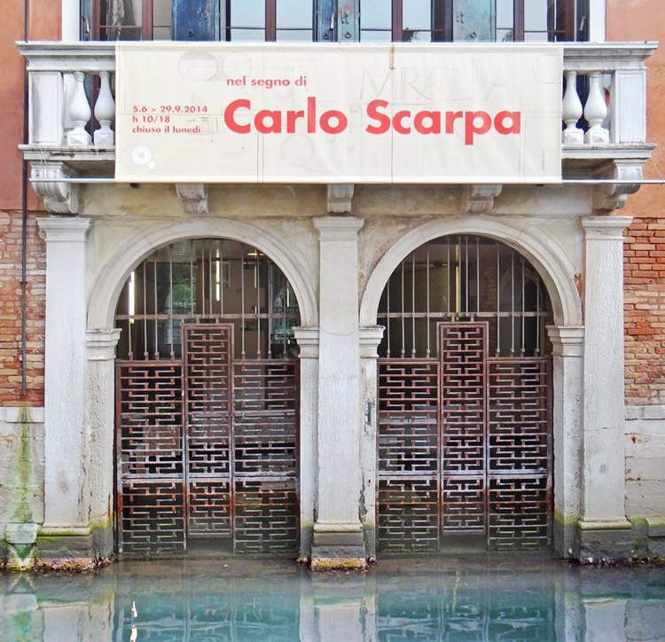 Carlo Scarpa, Porte d'acqua della Fondazione Querini Stampalia