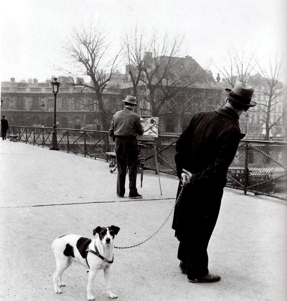 Robert Doisneau, Fox terrier au Pont des Arts