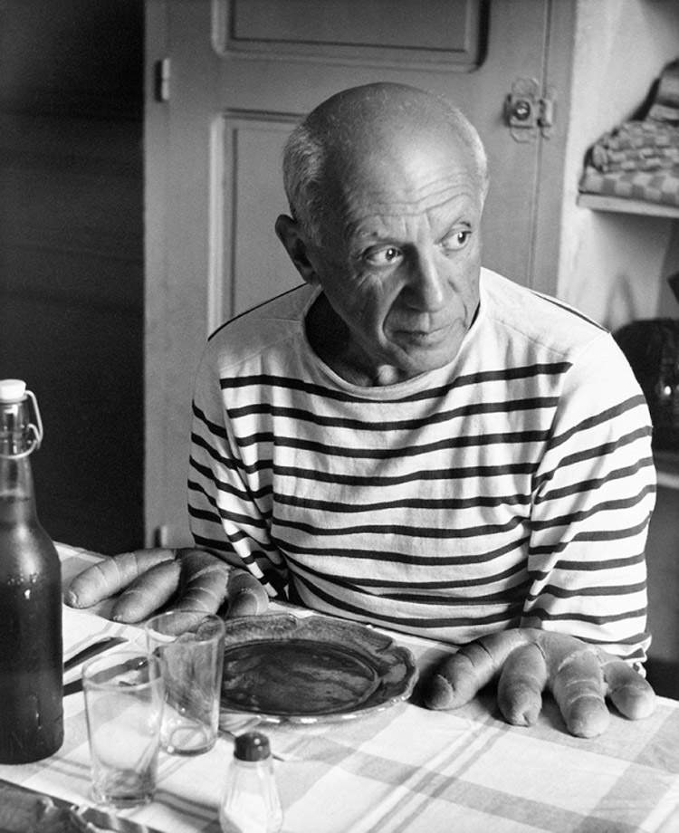 Robert Doisneau, Les pains de Picasso