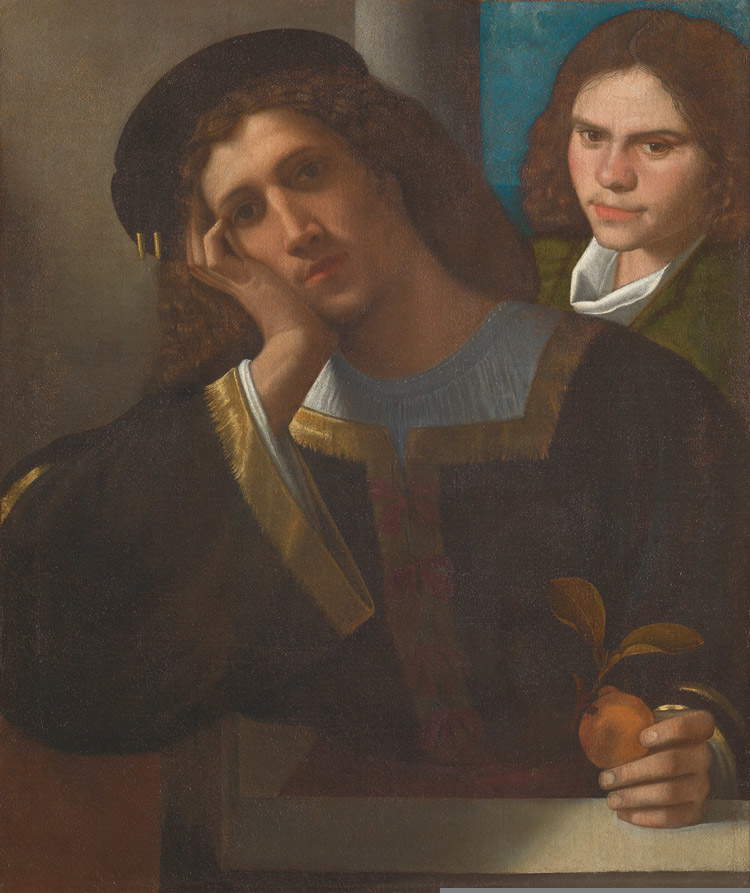 Giorgione, I due amici