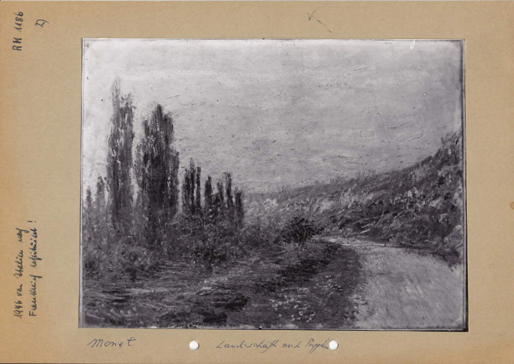 Claude Monet, Route de Vétheuil