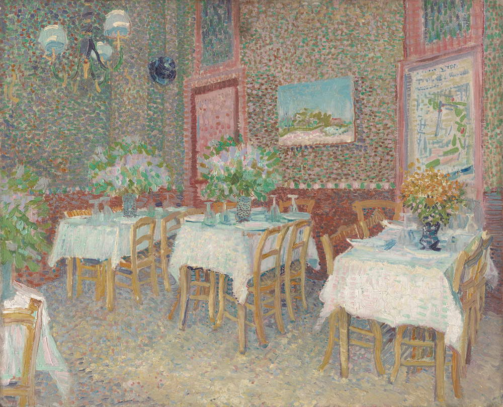 Vincent van Gogh, Interno di un ristorante