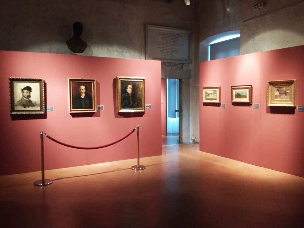 La prima sala della mostra