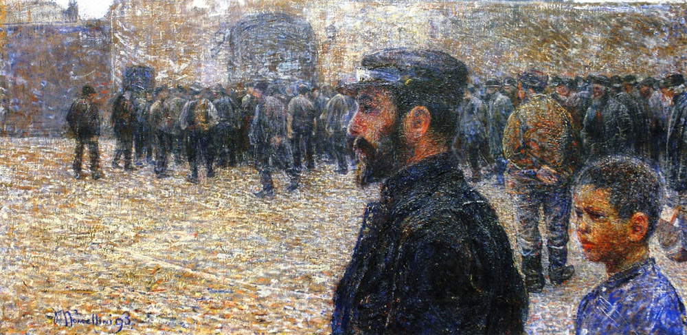 Plinio Nomellini, La diana del lavoro