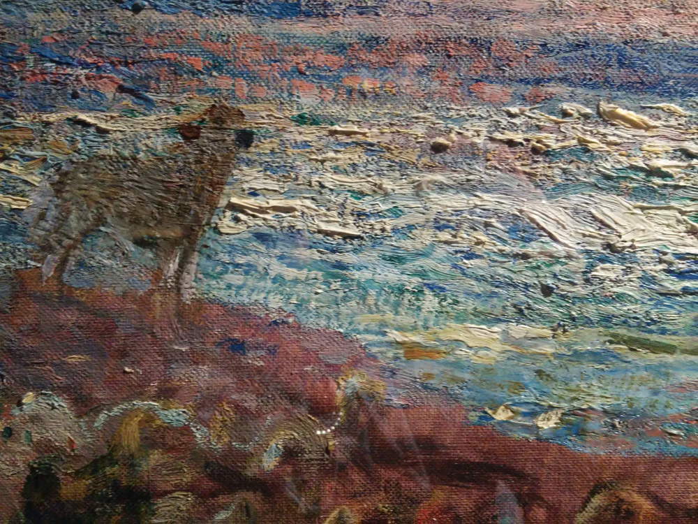 Plinio Nomellini, Pascoli sul mare