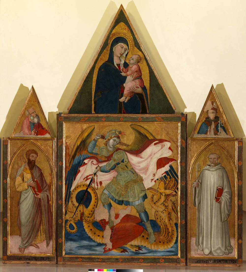 Ambrogio Lorenzetti, Trittico di Badia a Rofeno