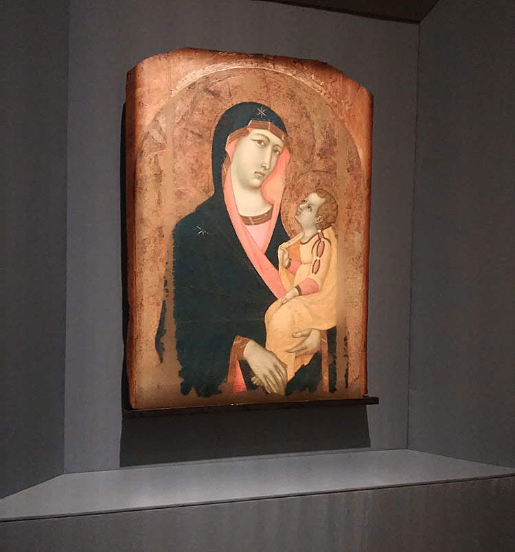 Pietro Lorenzetti, Madonna col Bambino