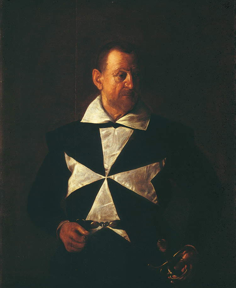 Caravaggio, Retrato de un caballero de Malta