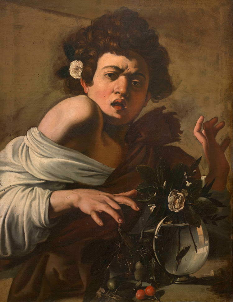 Caravaggio, Niño mordido por un lagarto