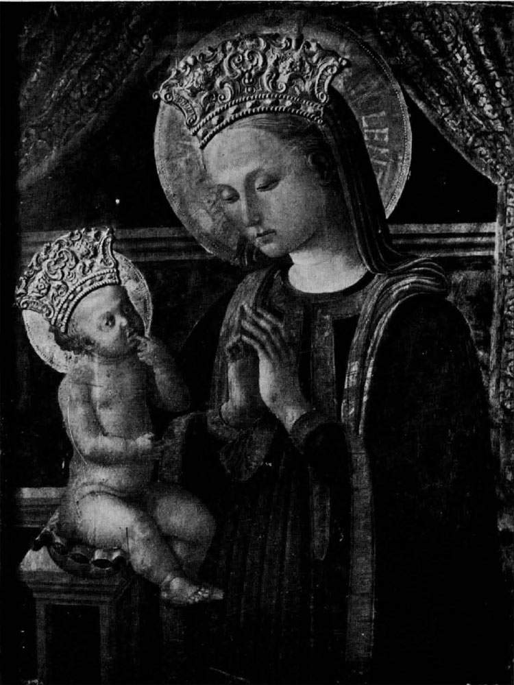 La Madonna di Fucecchio prima dei restauri