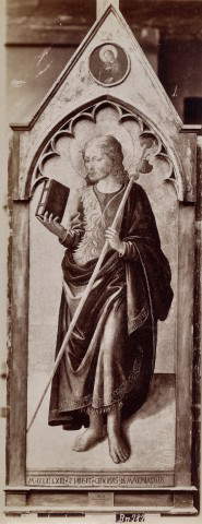 Zanobi Machiavelli, San Jacopo (1463; tavola, 164,5 x 63 cm; Berlino, Staatliche Museen)