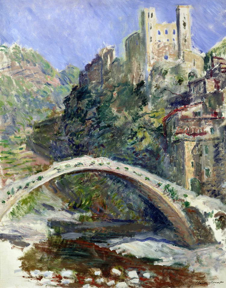 Claude Monet, Il castello di Dolceacqua