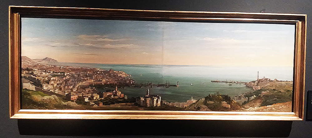 Ippolito Caffi, Genova. Panorama