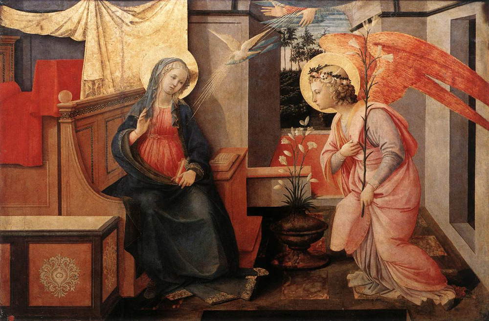 Filippo Lippi, Annunciazione Doria