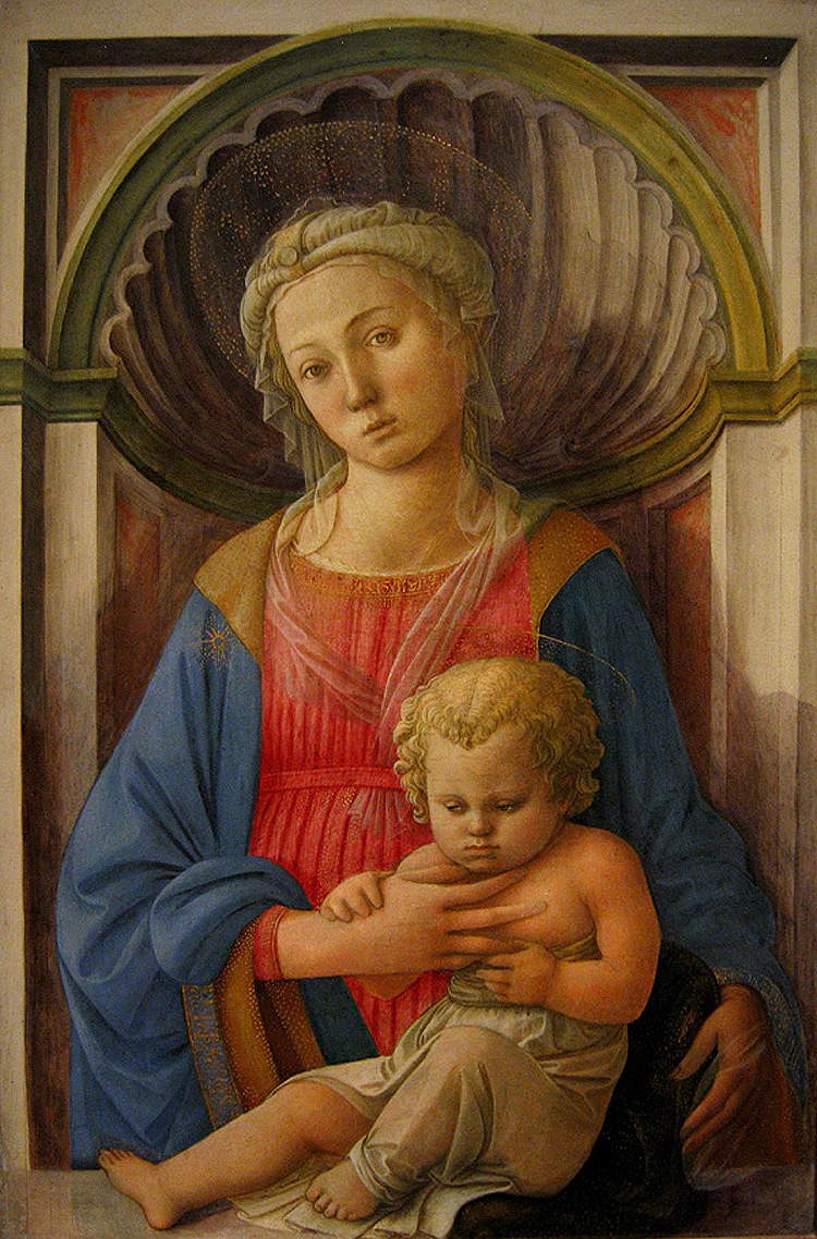 Filippo Lippi, Madonna col Bambino di Washington