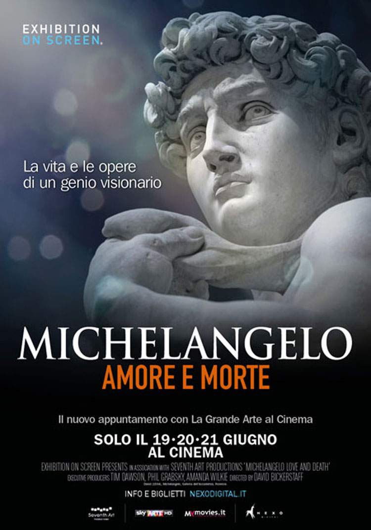 Michelangelo. Love and Death in theaters June 19, 20 and 21