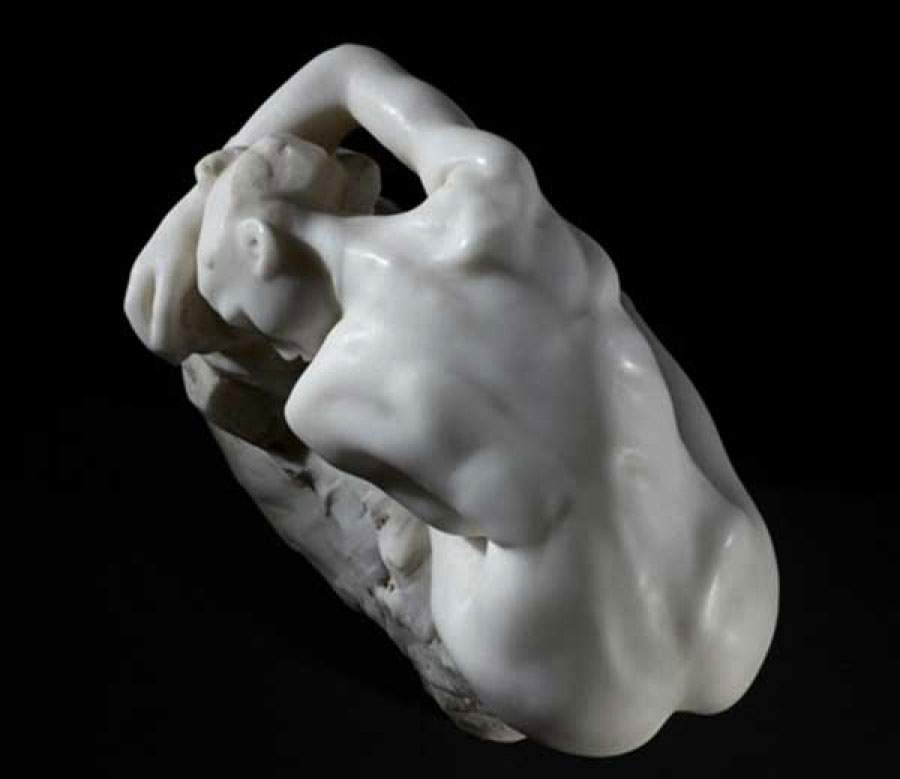 Rodin's rediscovered Andromeda up for auction. 