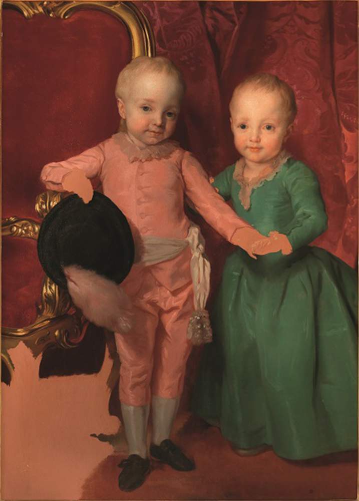 The princelings portrayed by Anton Raphael Mengs on exhibition at the Uffizi