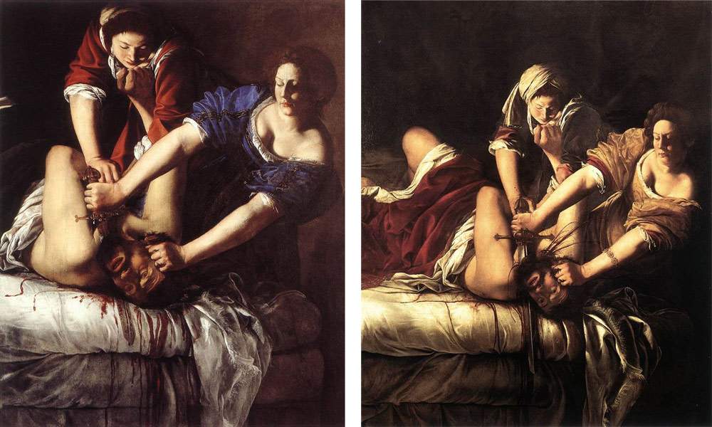 Artemisia Gentileschi: the two Judiths of the Uffizi and Capodimonte together on display in Rome