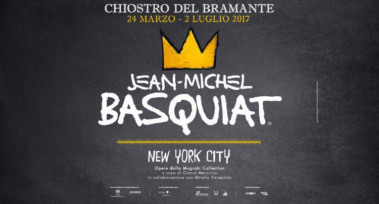 Basquiat al Chiostro del Bramante