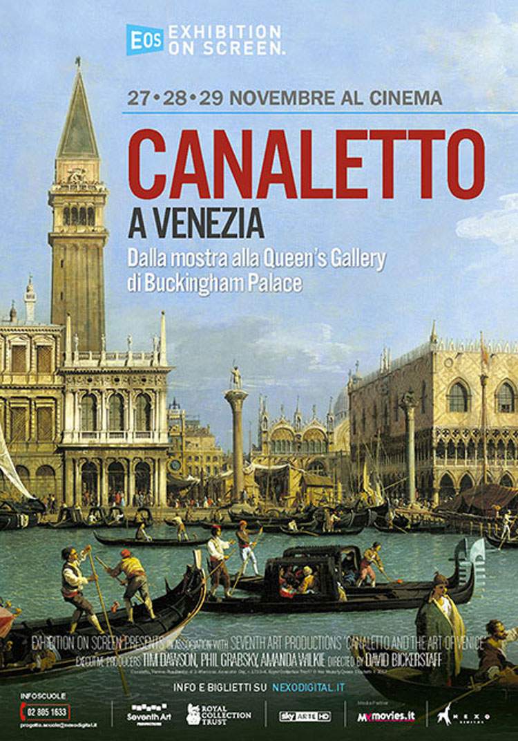 Great Art at the Movies: Canaletto film event in Venice