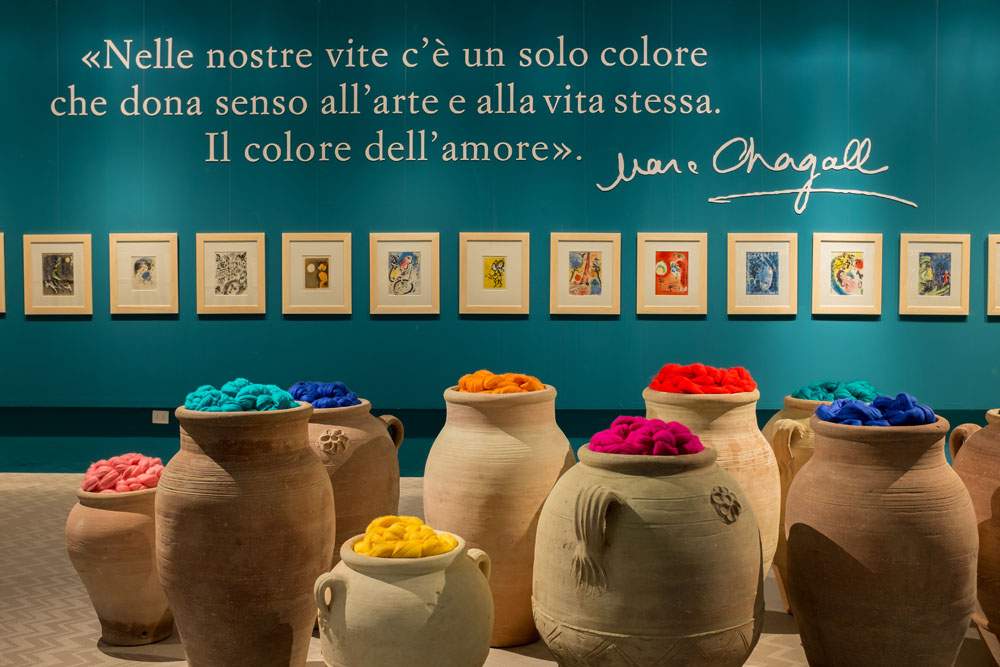 Extended exhibition Marc Chagall, Ottavio Missoni. Dream and Color