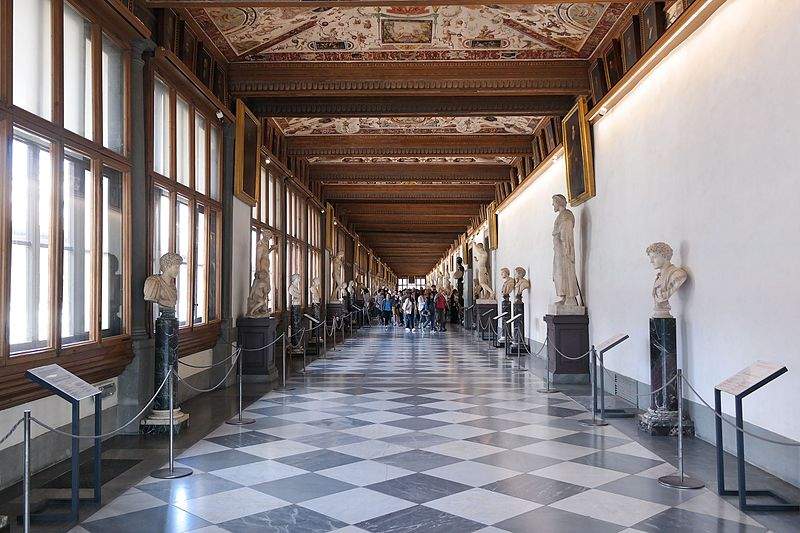 Florence: new air conditioning systems for the Uffizi.