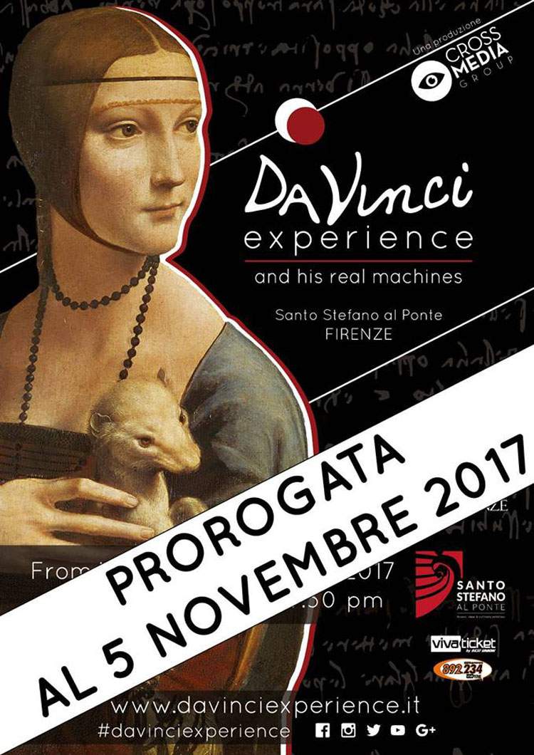 L'expérience Da Vinci prolongée jusqu'au 5 novembre