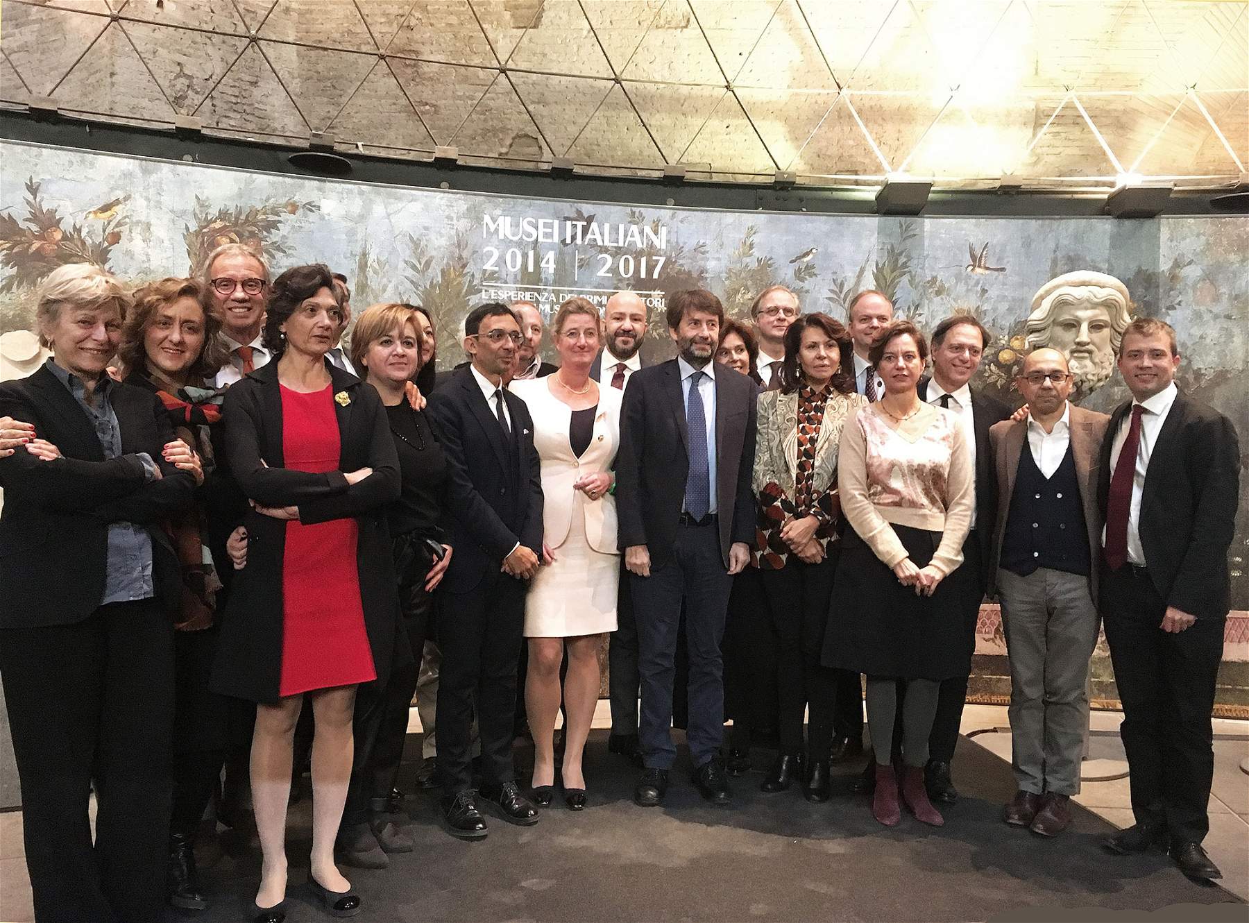 Franceschini meets with super museum directors and rattles off reform numbers