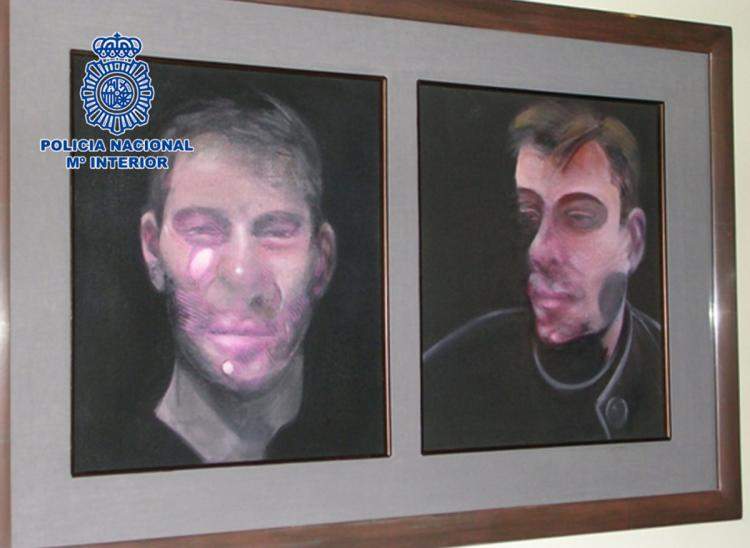 Spain, police recover three Francis Bacon works stolen in 2015