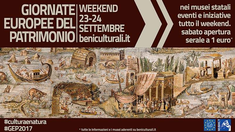 European Heritage Days 2017 in Italian museums: here's where