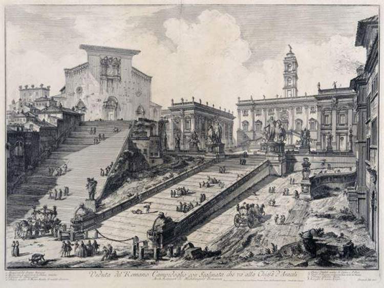 Two hundred graphic works by Giovanni Battista Piranesi on display in Rome