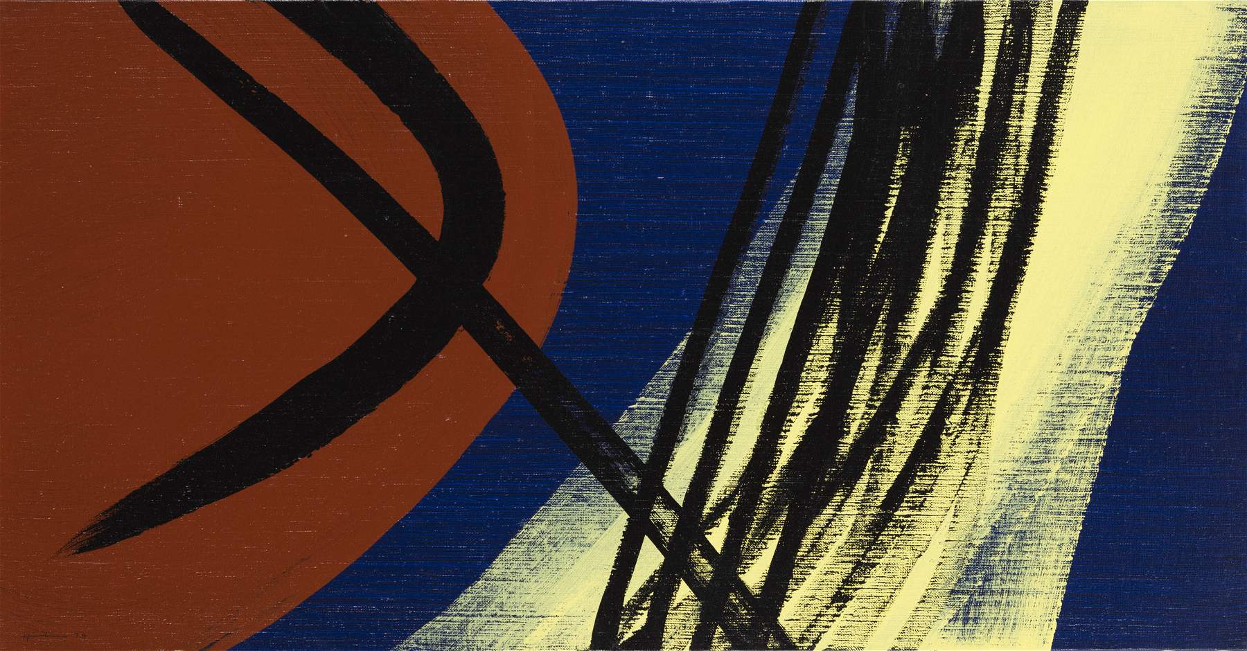 Hans Hartung stars at the National Gallery of Umbria
