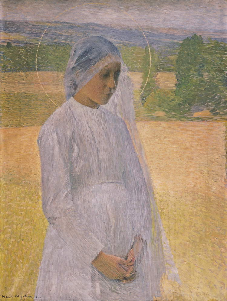 Henri Martin, Jeune sainte