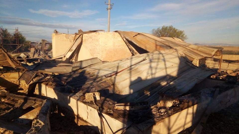 Foggia, fire destroys Faragola archaeological site. Volpe: Isis is among us