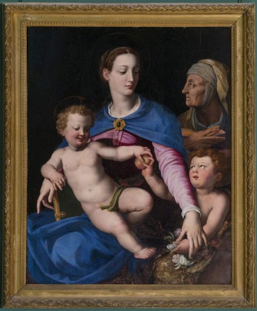 Intesa Sanpaolo gives a Bronzino painting to Turin for the Christmas holidays