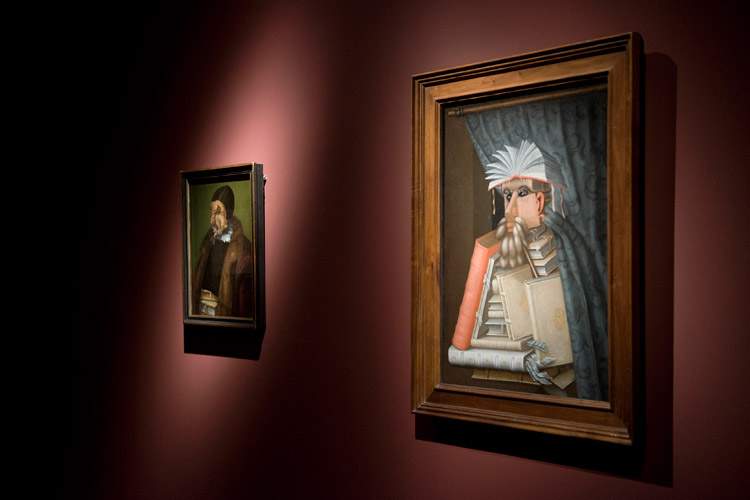The oddities of Giuseppe Arcimboldi on display in Rome: a selection of works