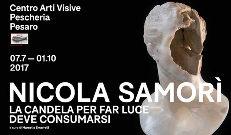 Les œuvres de Nicola Samorì exposées à Pesaro